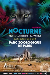 Campagne communication Nocturne au Zoo de Vincennes