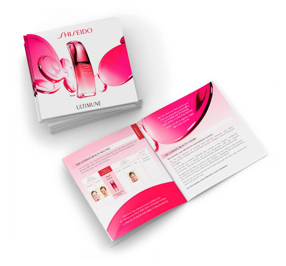 Brochure produit Shiseido